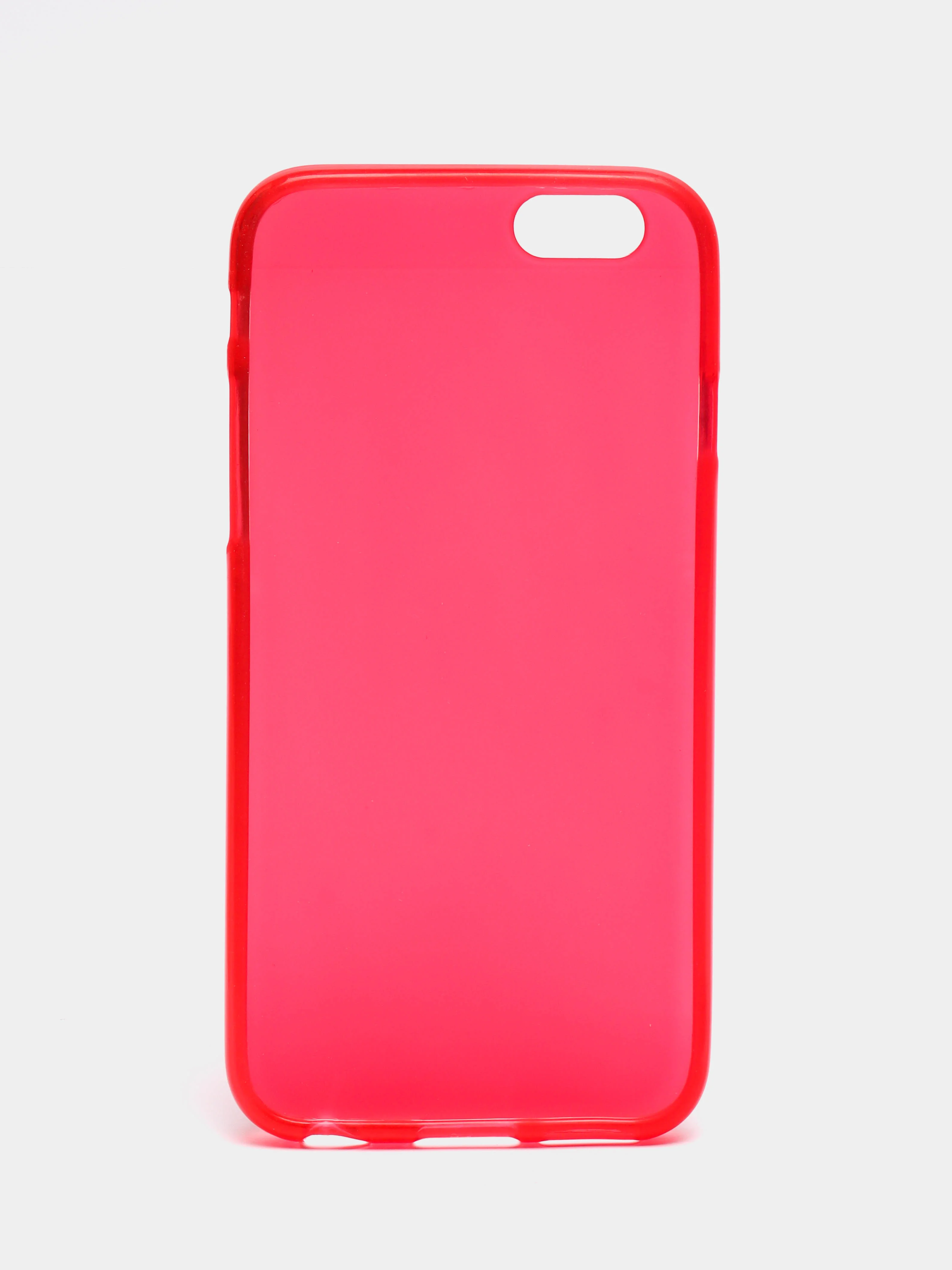 Белый силиконовый чехол-накладка для iPhone 6 / 6S
