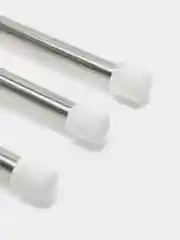 Белый вешалка для брюк многослойная телескопическая