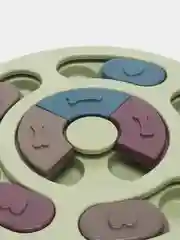 Салатовый миска-кормушка, головоломка, игра для медленного кормления собак