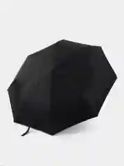 Черный зонт полуавтоматический, черный