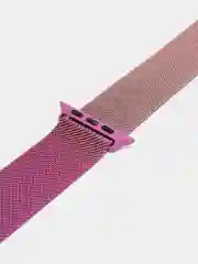 Фуксия браслет для часов Apple watch. Ремешок миланская петля
