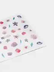 Коралловый меланж слайдеры для дизайна ногтей