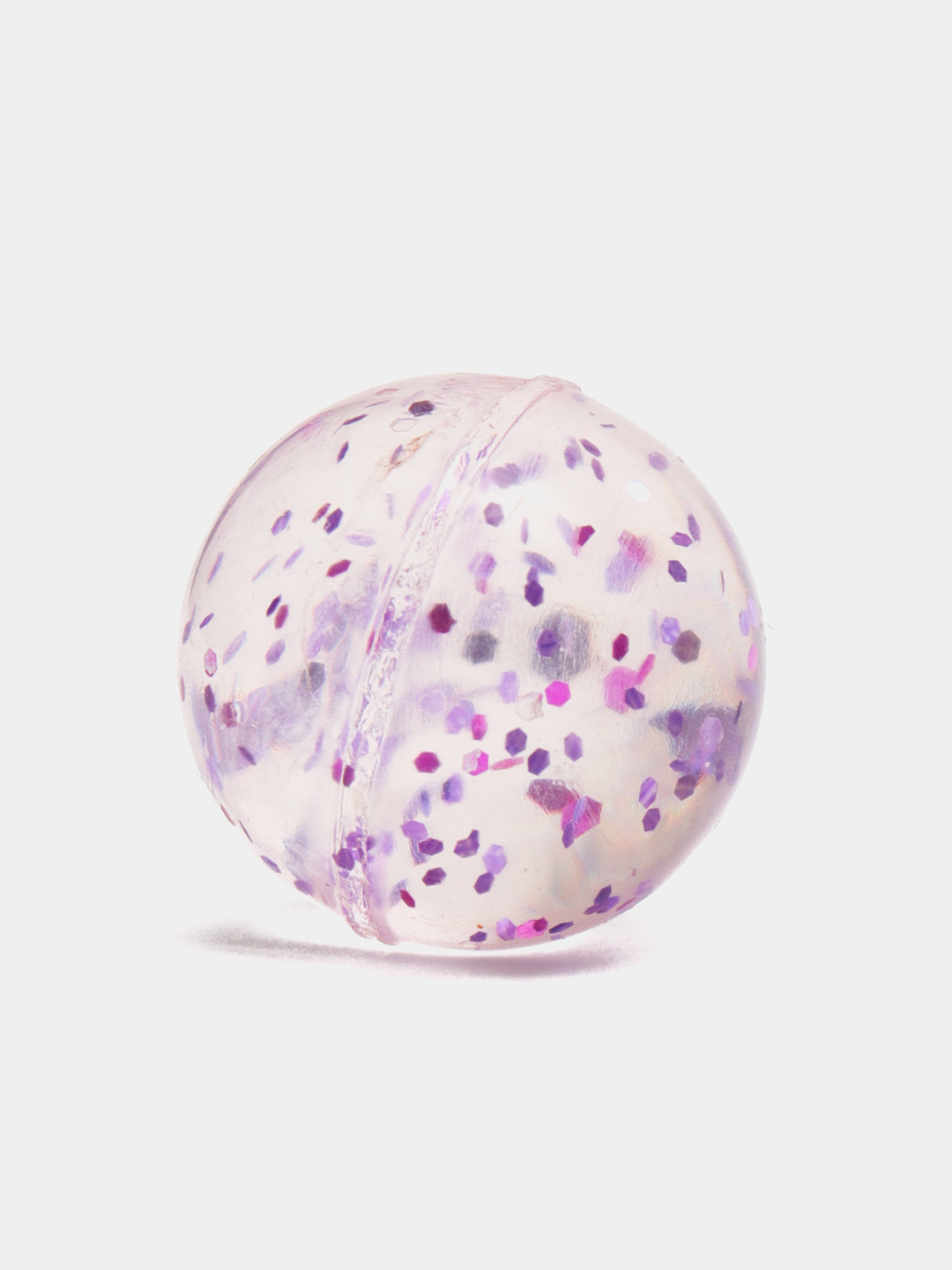 Попрыгунчик неоновый, разноцветные шарики, резиновый мячик 45 мм, упаковка 25 шт.