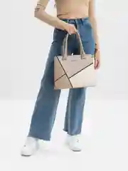 Бежевый сумка женская, искусственная кожа, 2 цвета