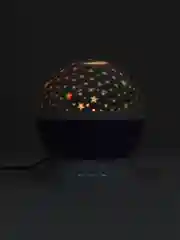 Фиолетовый детский ночник "Звездное небо"