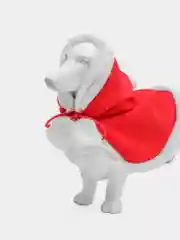 Красный новогодний костюм, для кошек и собак, 3 размера