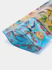 Алый термоэтикетки для яиц Пасха, термонаклейки, термоусадочная пленка