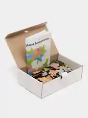 Карта пазл "Башкортостан", деревянная