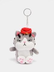 Брелок мягкая игрушка мопс, кот, овечка 11 см
