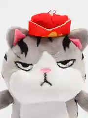 Серый меланж брелок мягкая игрушка мопс, кот, овечка 11 см