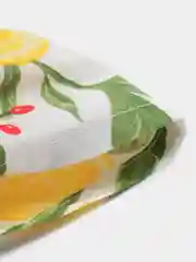 Лимонный косынка детская, летняя, на резинке