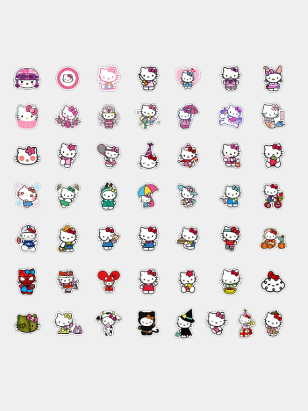 Пурпурный наклейки для девочек Hello Kitty