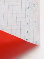 Плёнка самоклеящаяся, красная, Dekoron Pt006 7011, 45 сантиметров х 8 метров