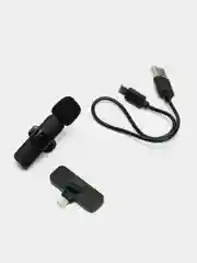 Микрофон петличный беспроводной, k8, петличка для телефона, Type C, Lightning