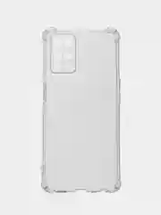 Прозрачный чехол Oppo A54 4G (Оппо А54 4Джи), прозрачный, силиконовый, противоударный