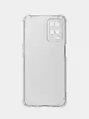 Прозрачный чехол Oppo A54 4G (Оппо А54 4Джи), прозрачный, силиконовый, противоударный