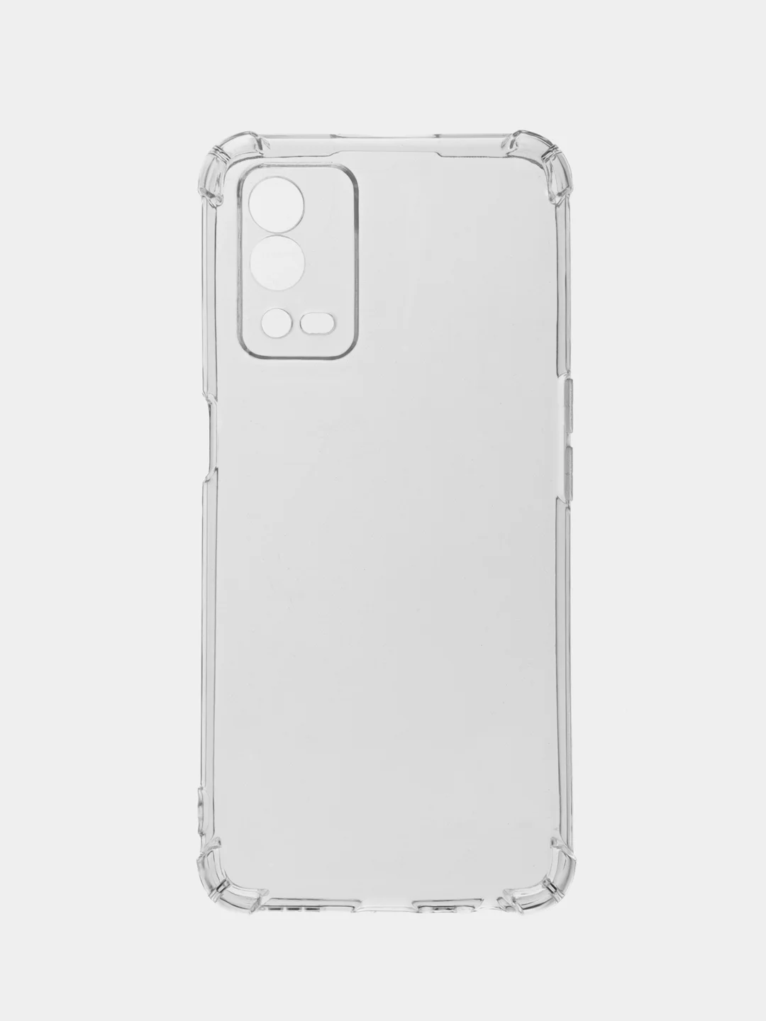 Прозрачный чехол Oppo A55 4G, Оппо А55 4Джи, прозрачный, силиконовый, противоударный