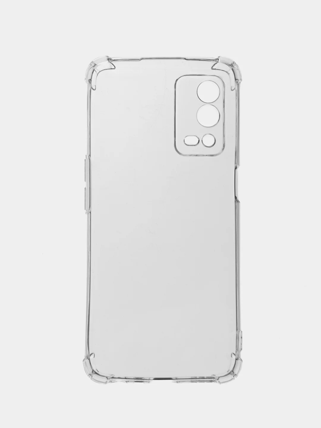 Прозрачный чехол Oppo A55 4G, Оппо А55 4Джи, прозрачный, силиконовый, противоударный