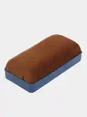 Желтый губка для доски, на магнитах