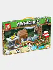 Фуксия конструктор майнкрафт, дом на дереве, деревня Minecraft, дракон, остров сокровищ, крепость