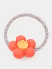 Желтый резинки детские для волос, с фигурками, 10 штук