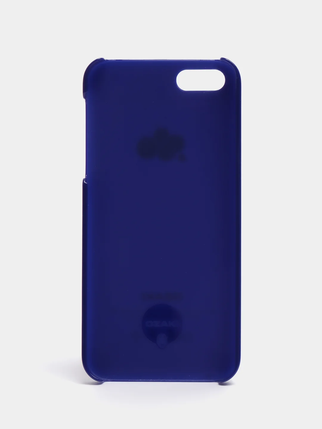 Синий пластиковый чехол для iPhone 5/5S/SE