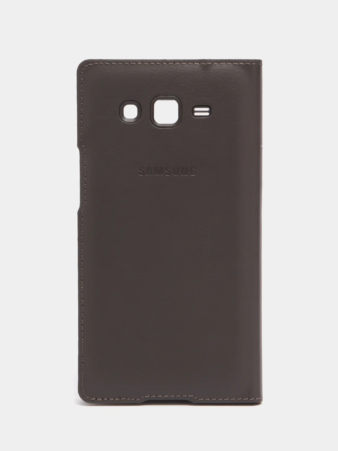 Коричневый чехол-книжка для Samsung Galaxy Grand 2