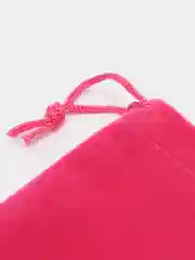 Фуксия бархатный подарочный мешочек