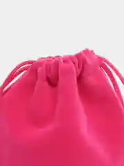 Фуксия бархатный подарочный мешочек