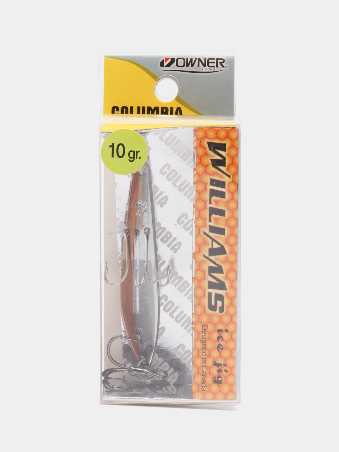 Бирюзовый блесна WILLIAMS ICE JIG, 10 г