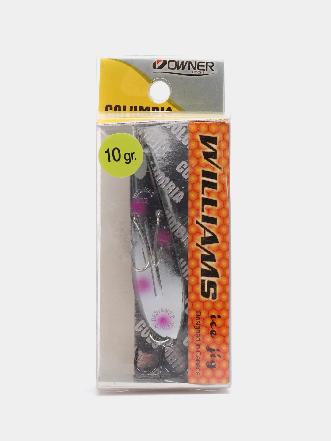 Аметистовый блесна WILLIAMS ICE JIG, 10 г