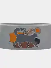 Серый миска для кошек и собак мелких пород, пластик, 0,3 л