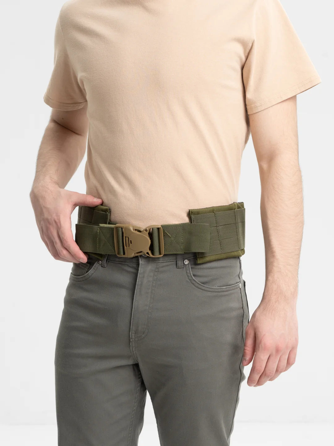 Зеленый пояс molle, разгрузочный, тактический
