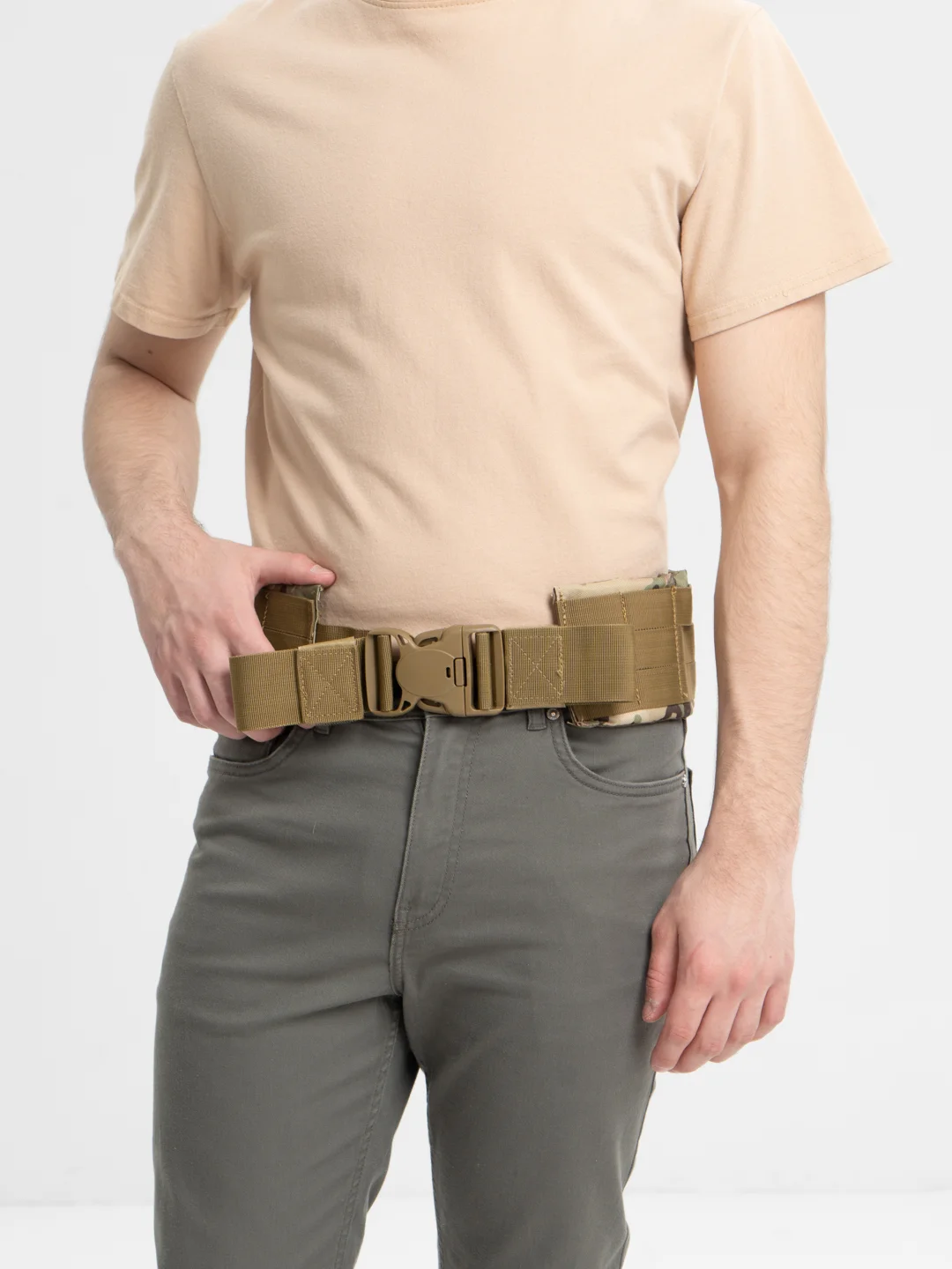 Оливковый пояс molle, разгрузочный, тактический