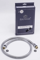 GANZER Strong шланг для душа в металлической оплетке, с защитой от перекручивания, хром