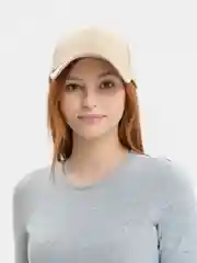 Бежевый бейсболка, хлопок