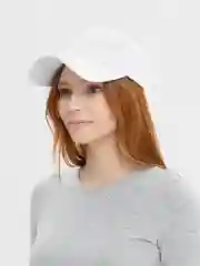 Белый бейсболка, хлопок