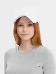 Белый бейсболка, хлопок