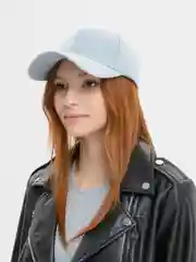 Небесно-голубой бейсболка, хлопок