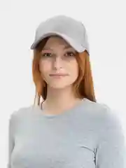 Серый бейсболка, хлопок