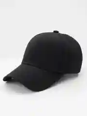 Черный бейсболка, хлопок