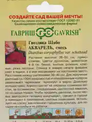 Гвоздика Шабо Акварель 0,05г