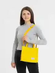 Желтый сумка женская маленькая вельветовая