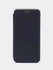 Темно-синий чехол-книжка на Xiaomi Redmi 6A, Сяоми Редми 6А