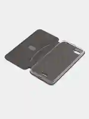 Темно-синий чехол-книжка на Xiaomi Redmi 6A, Сяоми Редми 6А