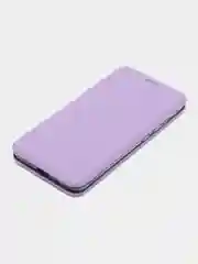 Сиреневый чехол-книжка на Xiaomi Redmi 6A, Сяоми Редми 6А