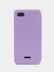 Сиреневый чехол-книжка на Xiaomi Redmi 6A, Сяоми Редми 6А