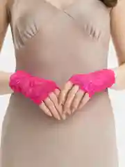 Перчатки ажурные