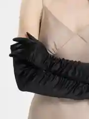 Черный перчатки на свадбу