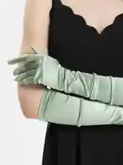 Лайм перчатки на свадбу